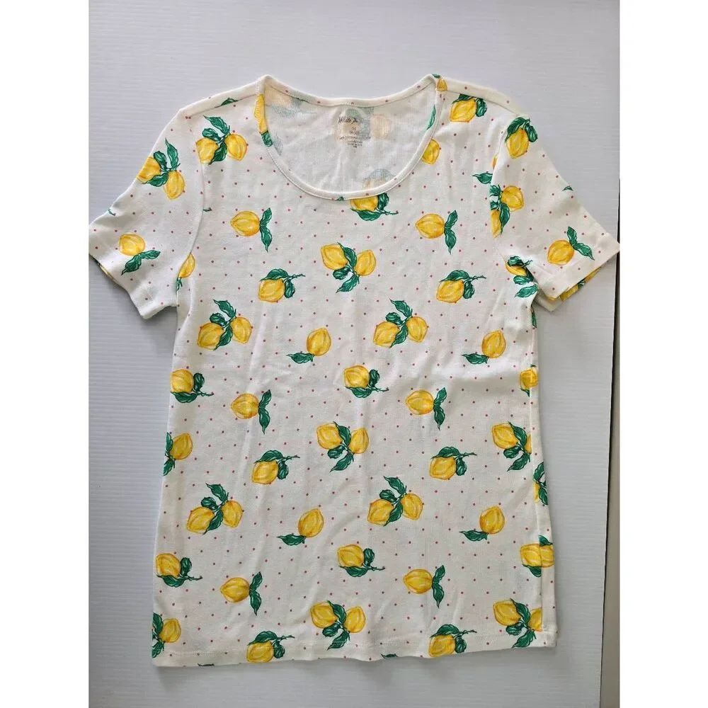 White Stag T-Shirt Kids size M Lemons
